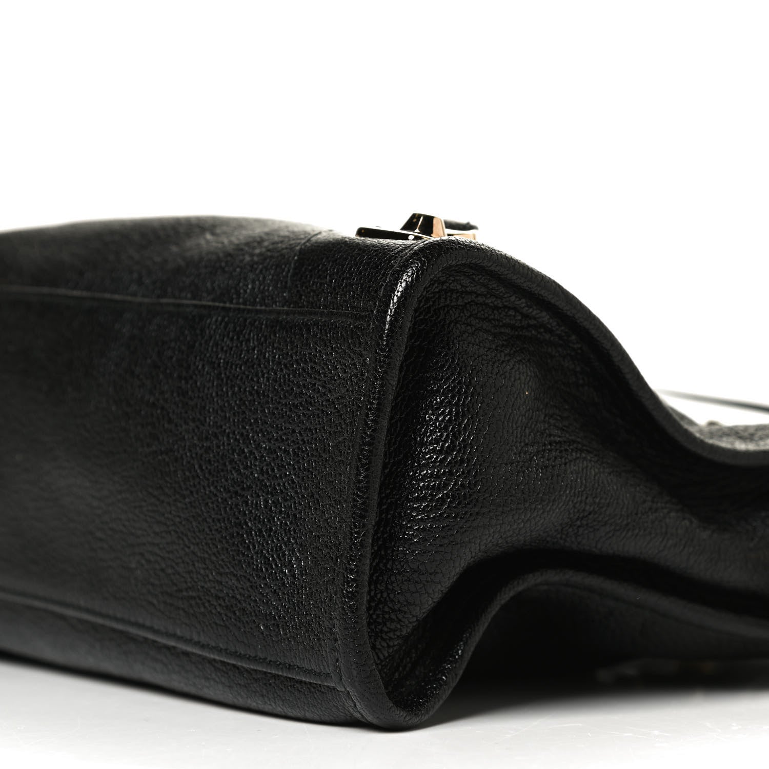 Balenciaga Chevre Gold Metallic Edge Hardware S City Black 9 of 11