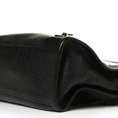 Balenciaga Chevre Gold Metallic Edge Hardware S City Black 9 of 11
