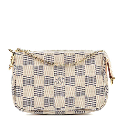 Louis Vuitton Damier Azur Mini Pochette Accessories 1 of 8