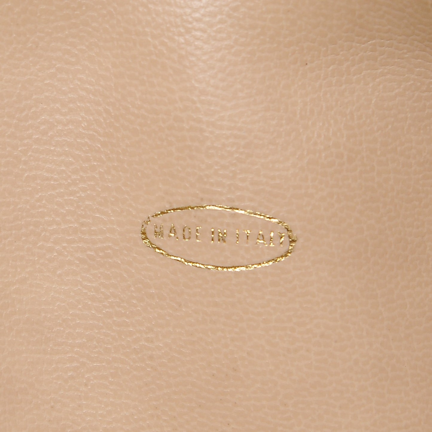 Lambskin Quilted Tote Beige