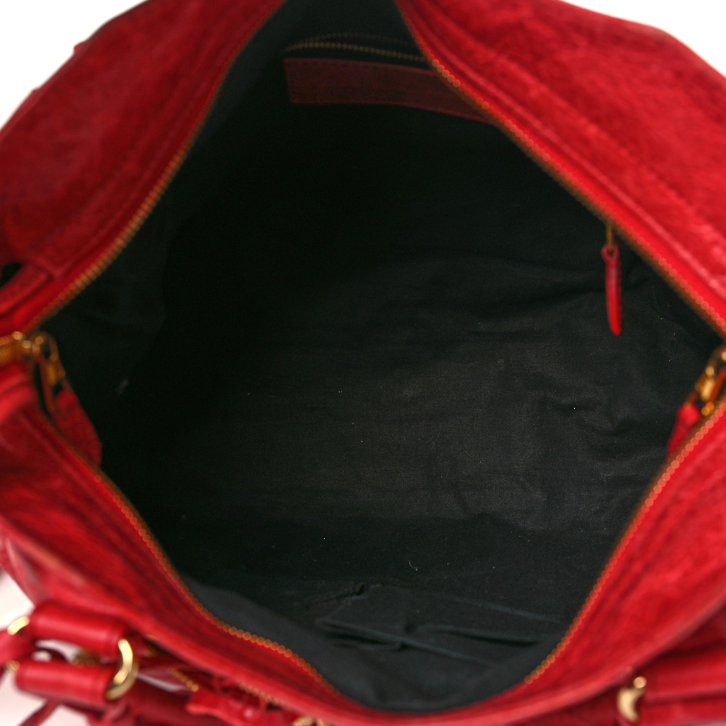 Agneau Giant 12 Gold Hardware Velo Rouge Cardinal