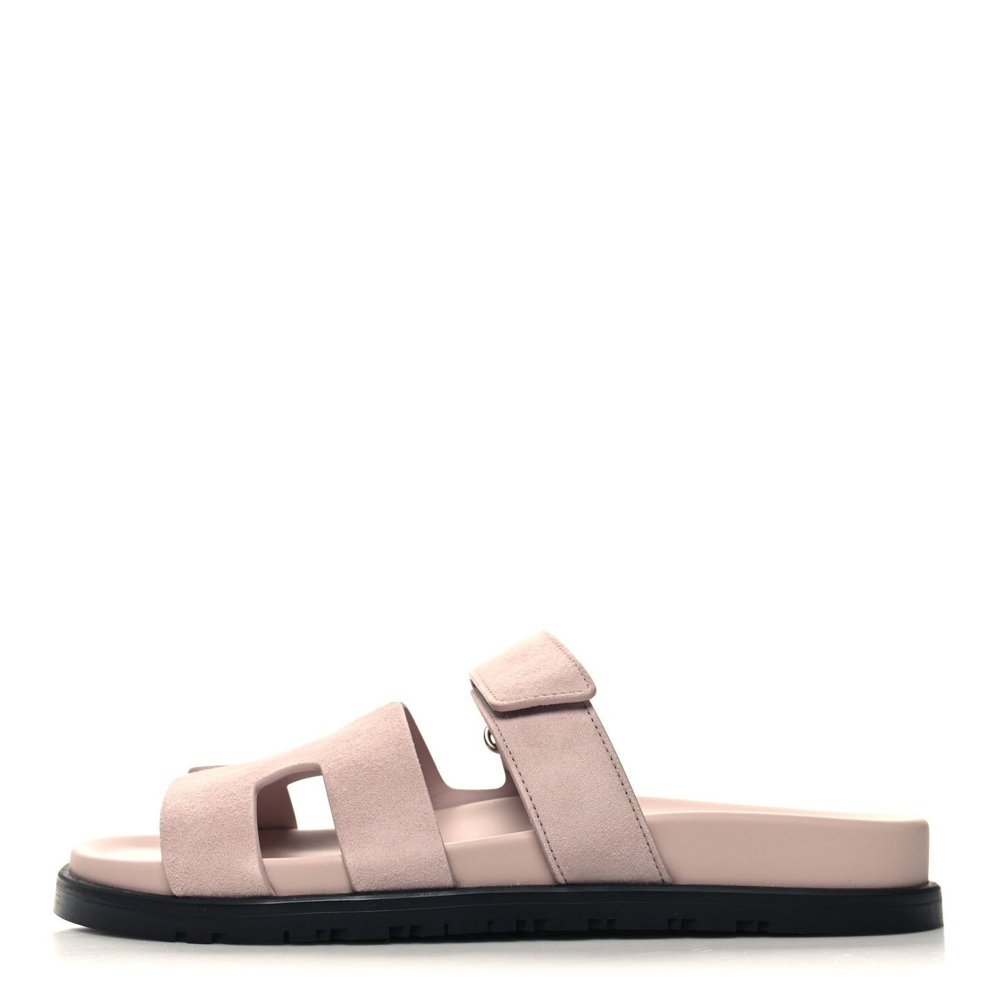 Suede Goatskin Womens Chypre Sandals 39 Rose Porcelaine