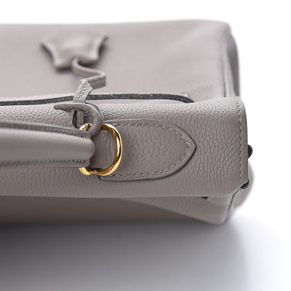 Hermes Togo Kelly Retourne 32 Gris Asphalte 9 of 48