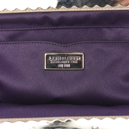 Judith Leiber Crystal Metallic Clutch Antique Gold 6 of 10