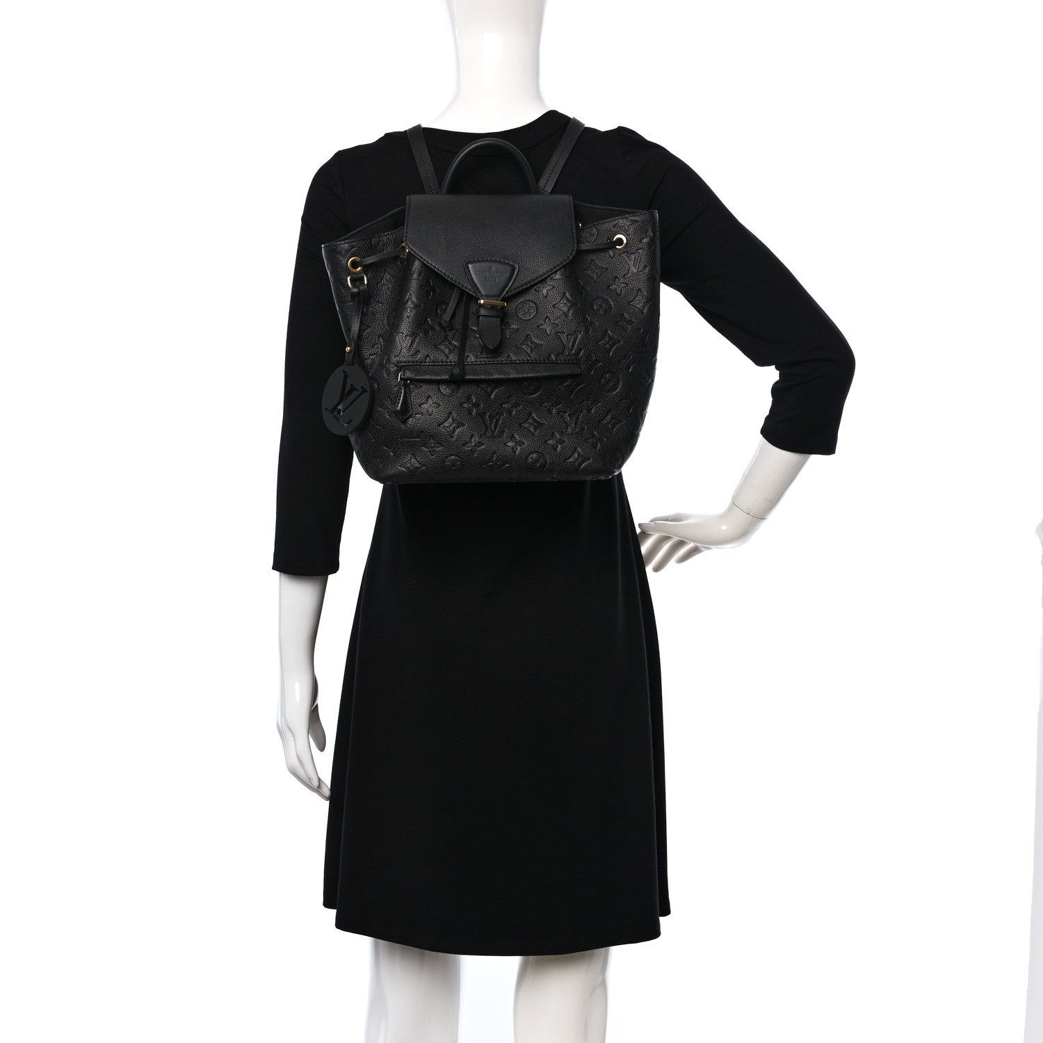Louis Vuitton Empreinte Montsouris NM Backpack Black 2 of 8