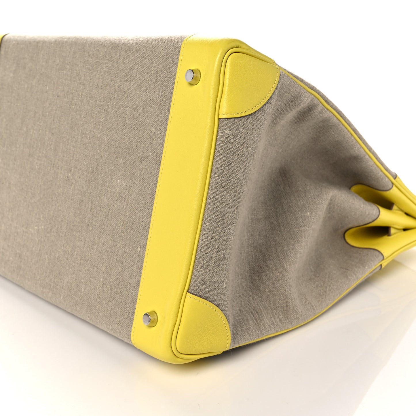 Toile De Camp Evercolor HAC Birkin 40 Ficelle Lime