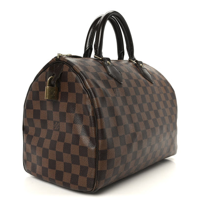 Louis Vuitton Damier Ebene Speedy 30 3 of 12