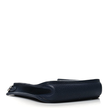 Hermes Taurillon Clemence Evelyne TPM Bleu Nuit 4 of 10