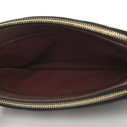 Chanel Lambskin Quilted Small Clutch With Chain Black 5 of 11
