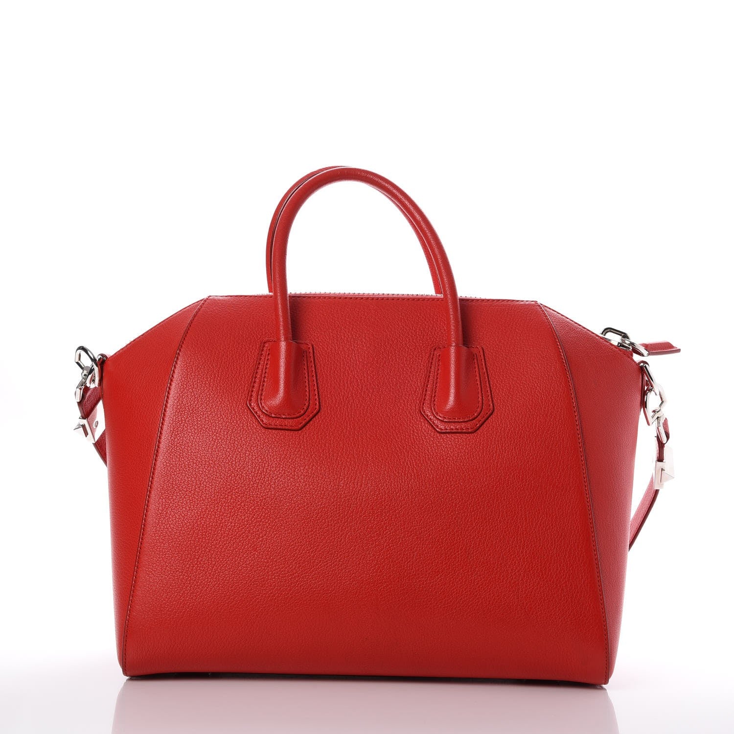 Givenchy Sugar Goatskin Medium Antigona Red 5 of 16