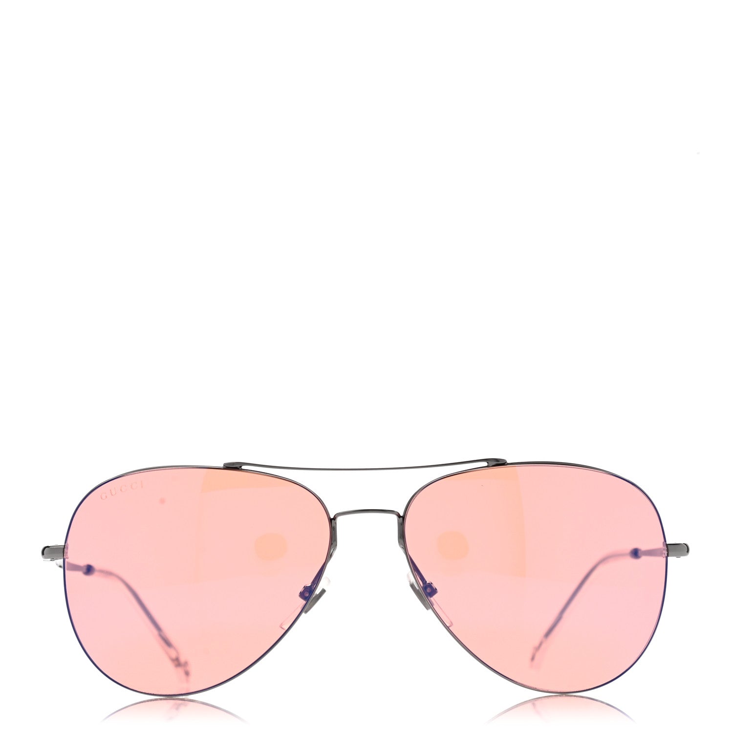 Gucci Metal Aviator GG0500S Sunglasses Pink 2 of 9