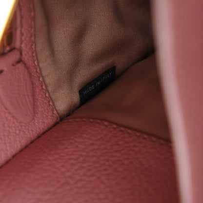 Miu Miu Goatskin Madras Shopping Tote Rosa Gemma 8 of 8