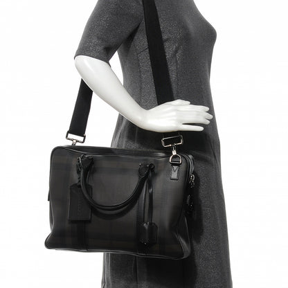 Burberry Smoked Check Newburg Briefcase 2 of 10