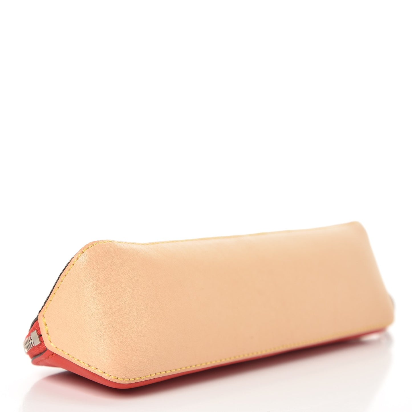 Monogram Elizabeth Pencil Pouch Red