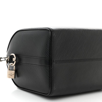 Louis Vuitton Epi Speedy Bandouliere 25 Black 8 of 9