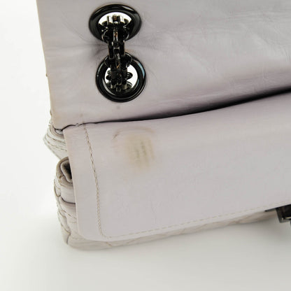 Chanel Aged Calfskin 2.55 Reissue 225 Flap Light Grey 10 of 11