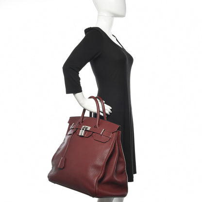 Hermes Fjord HAC Birkin 40 Rouge H 2 of 32