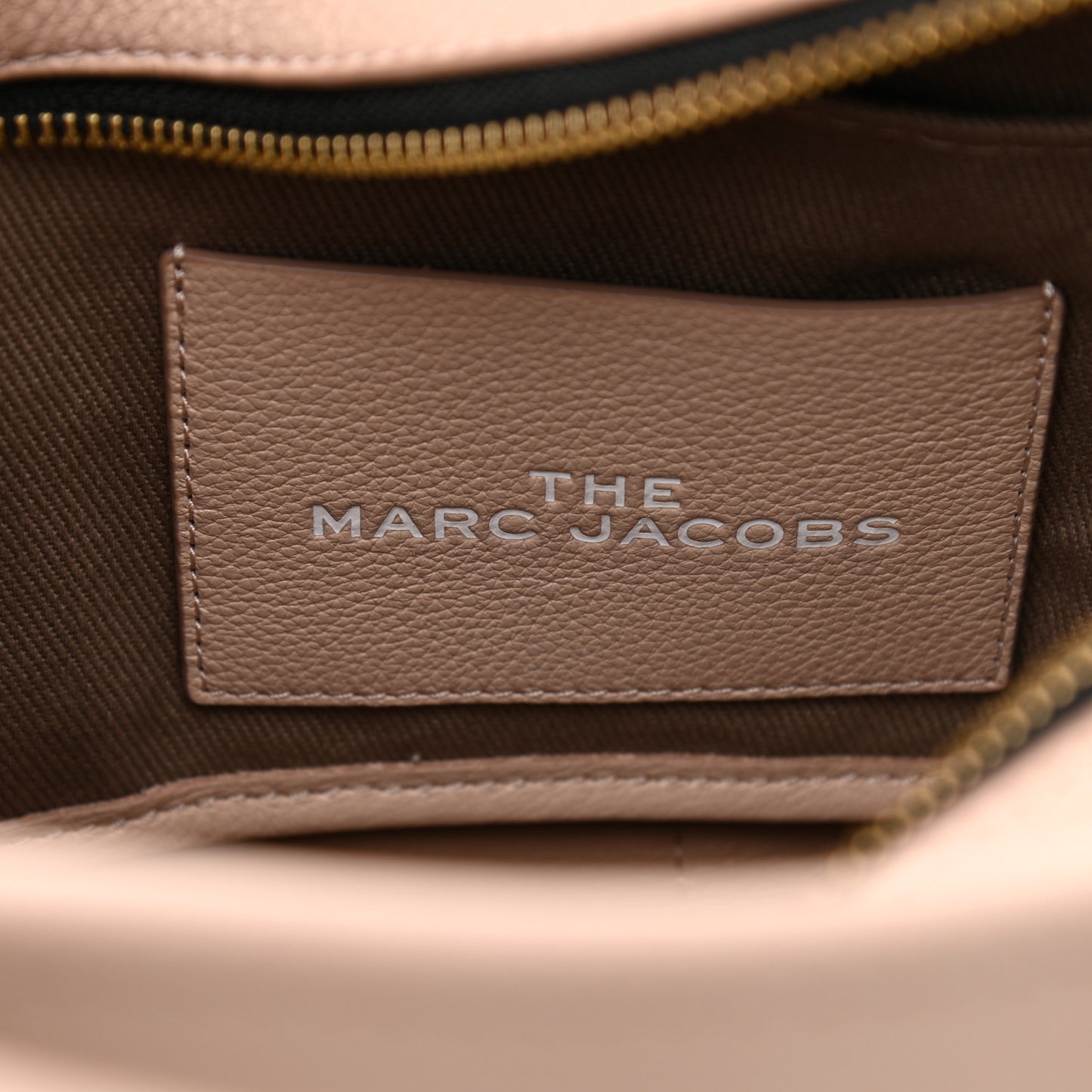 Grained Calfskin Small The Tote Bag Rose Dust