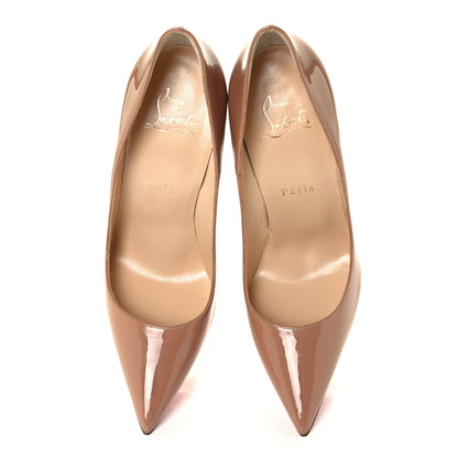 Christian Louboutin Patent So Kate 120 Pumps 37 Nude 5 of 12