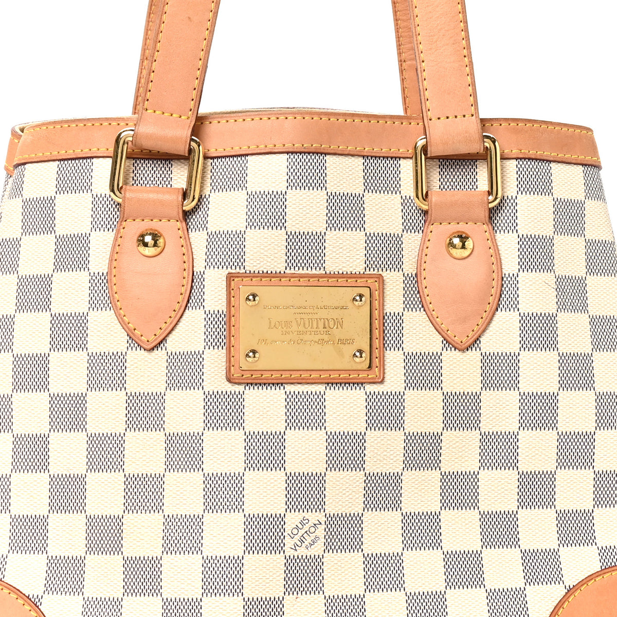 Louis Vuitton Damier Azur Hampstead PM 7 of 9
