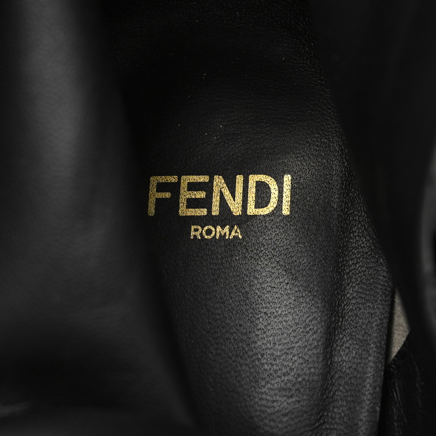 Nappa Fendi First 95mm Booties 40 Black