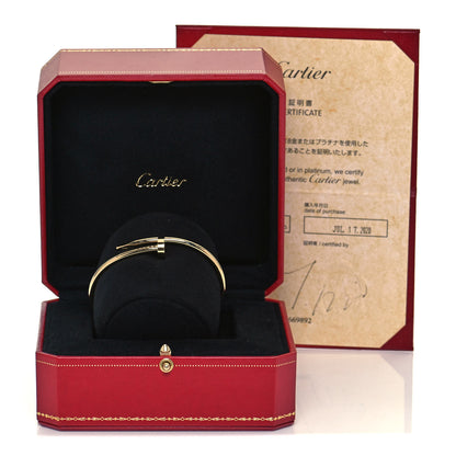 Cartier 18K Yellow Gold Juste Un Clou Bracelet 17 6 of 6