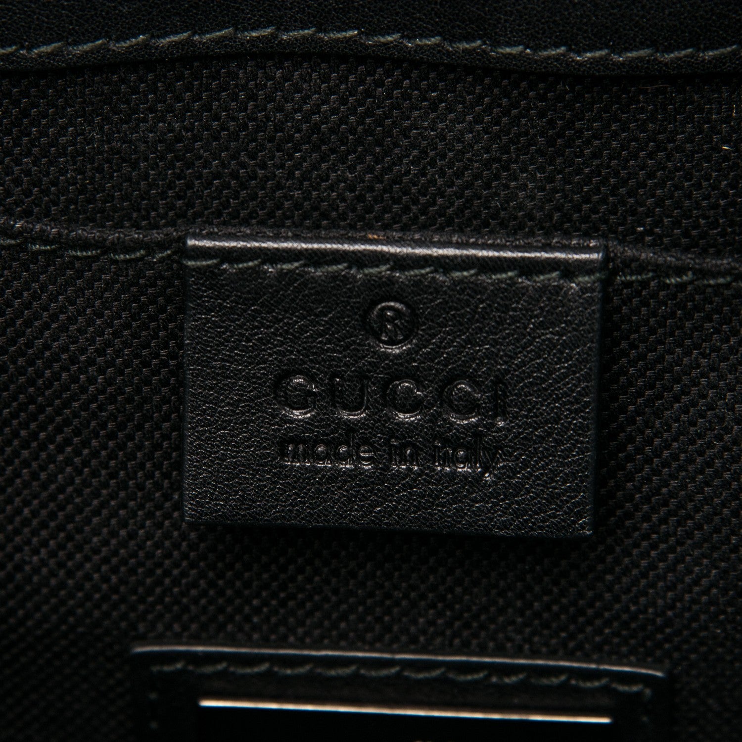 Gucci Guccissima Small Emily Shoulder Bag Black 6 of 8