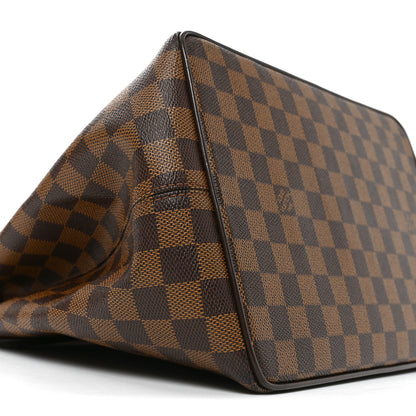 Louis Vuitton Damier Ebene Bergamo MM 7 of 8