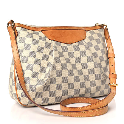 Louis Vuitton Damier Azur Siracusa PM 3 of 9