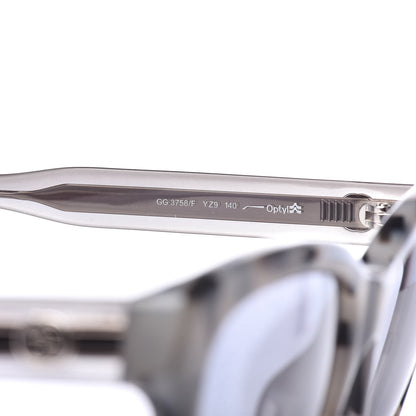 Gucci Acetate Sunglasses GG3758/F Black Grey 5 of 8