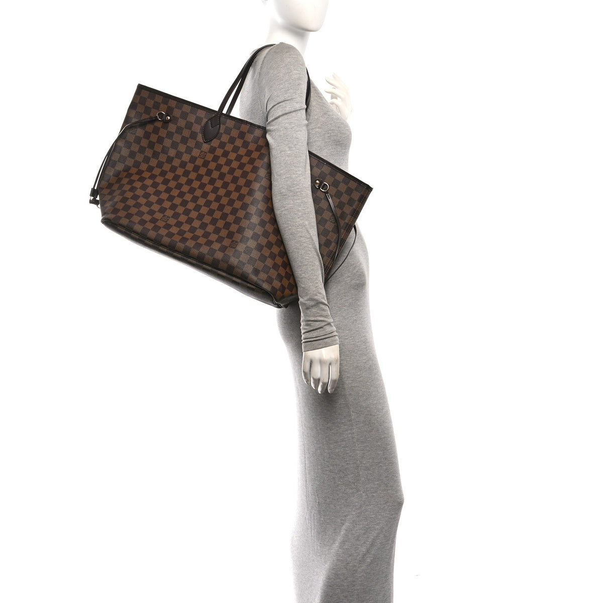 Louis Vuitton Damier Ebene Neverfull GM 2 of 10