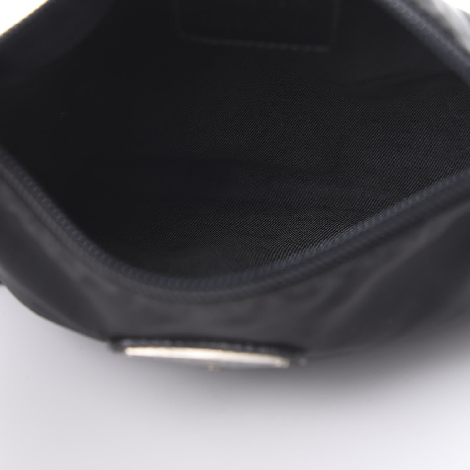 Prada Nylon Vela Cosmetic Pouch Black 5 of 9