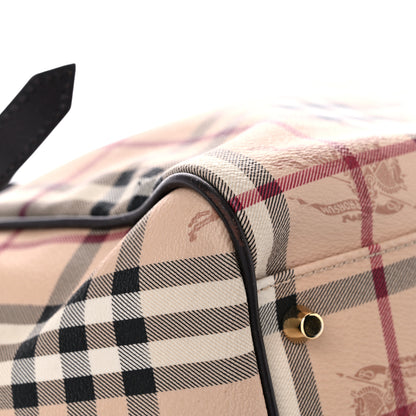 Burberry Haymarket Check Canterbury Tote Chocolate 7 of 15