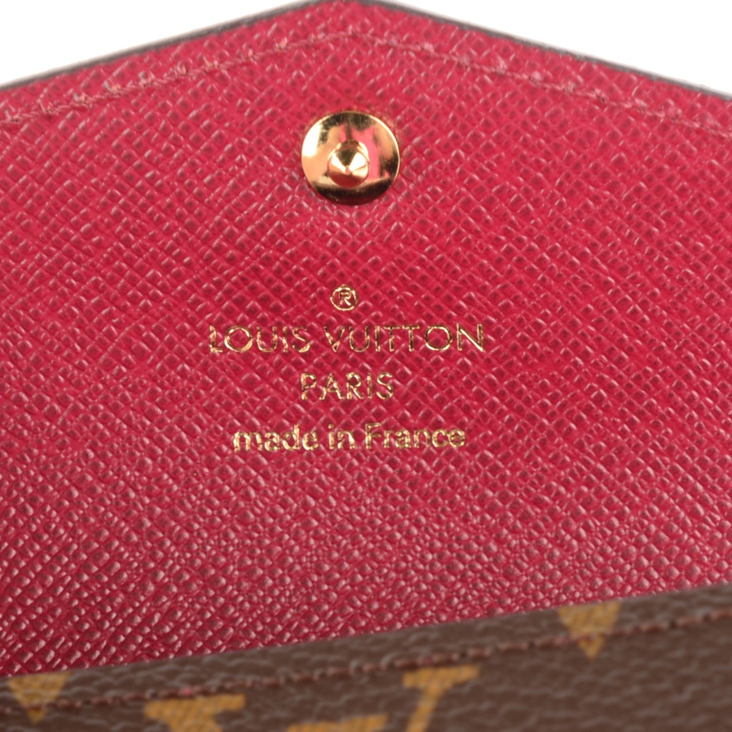 Monogram Sarah Multicartes Fuchsia