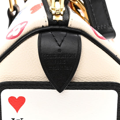 Louis Vuitton Game On Speedy Bandouliere 25 White 6 of 10