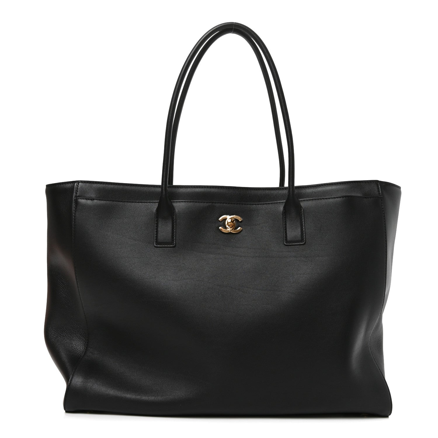 Chanel Calfskin Archetype Large Shopping Tote Black 1 of 10