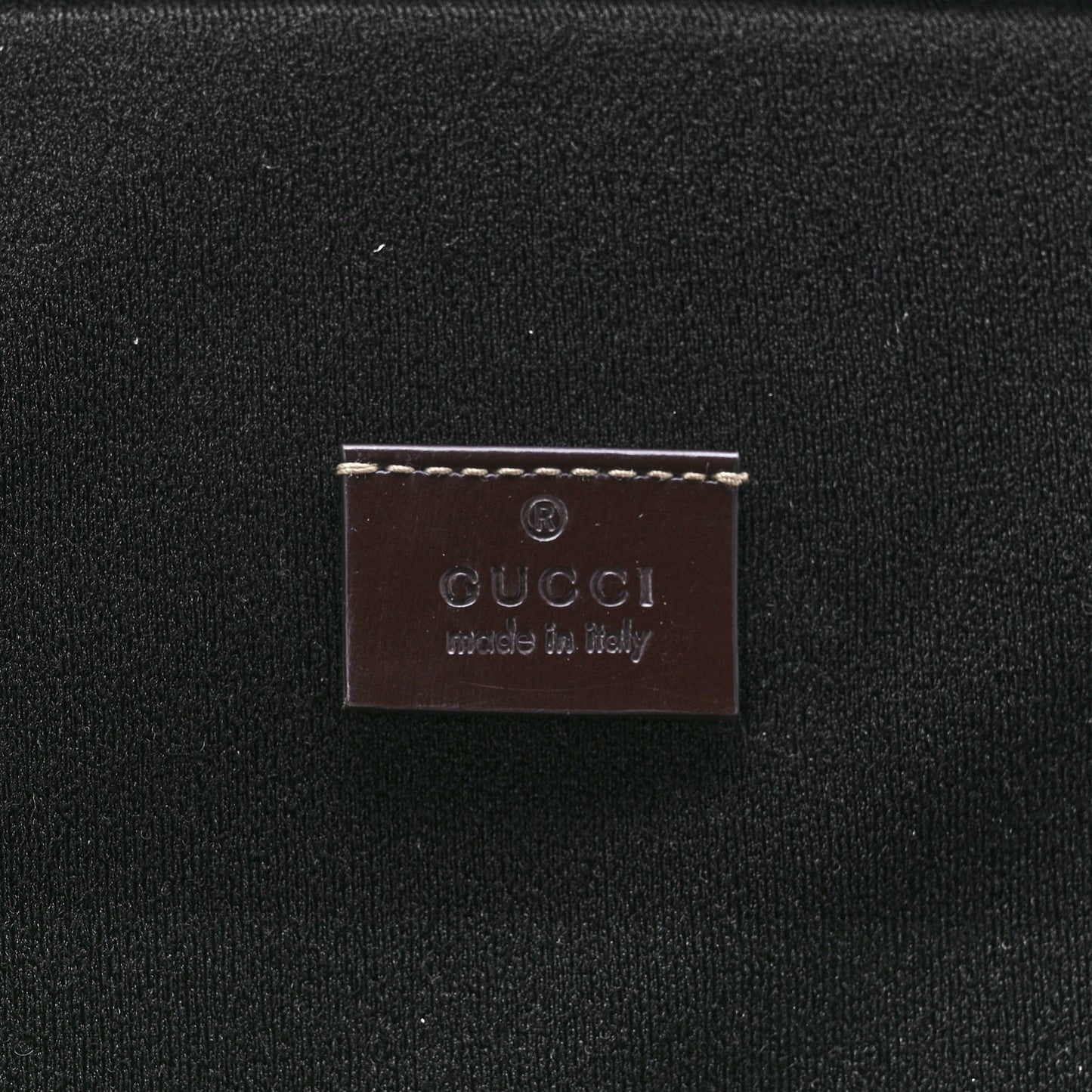 GG Plus Monogram Medium Interlocking G Laptop Case Dark Brown