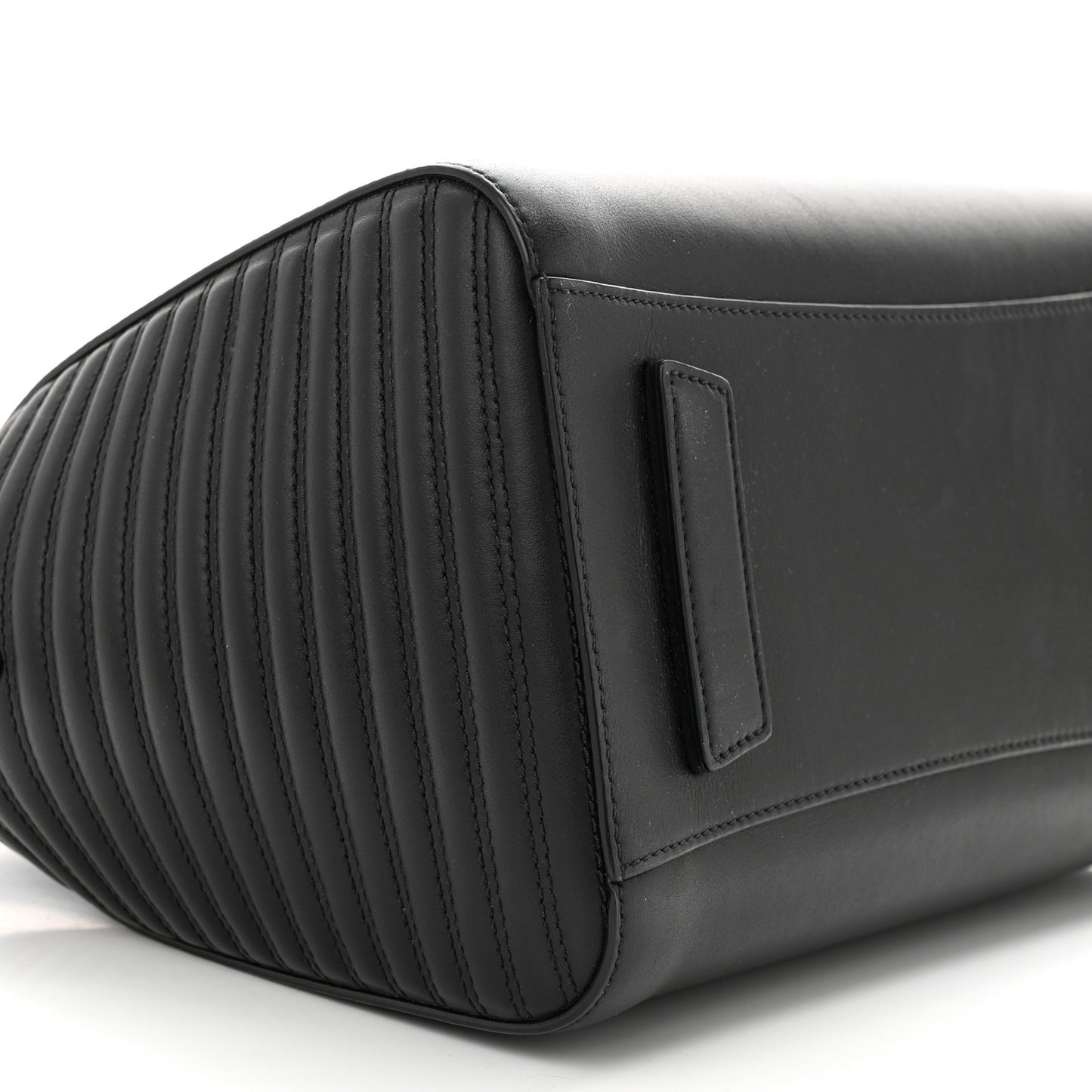 Smooth Calfskin Stitched Small Antigona Black