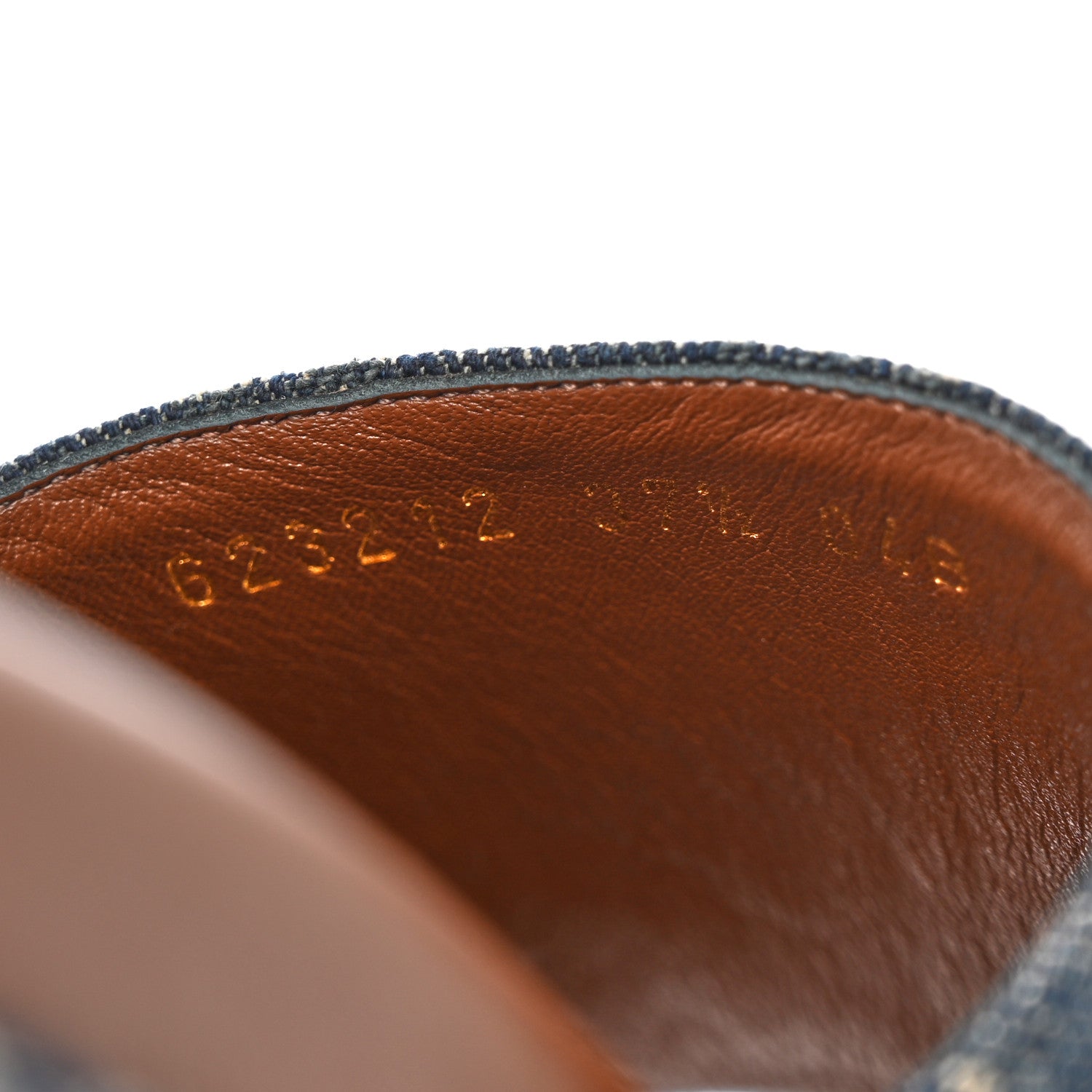 Gucci New Denim GG Monogram Angelina Platform 55mm Slide Sandals 37.5 Blue Tea 8 of 11