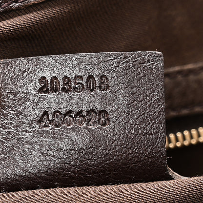 Gucci Monogram Medium Charlotte Hobo Brown 6 of 9
