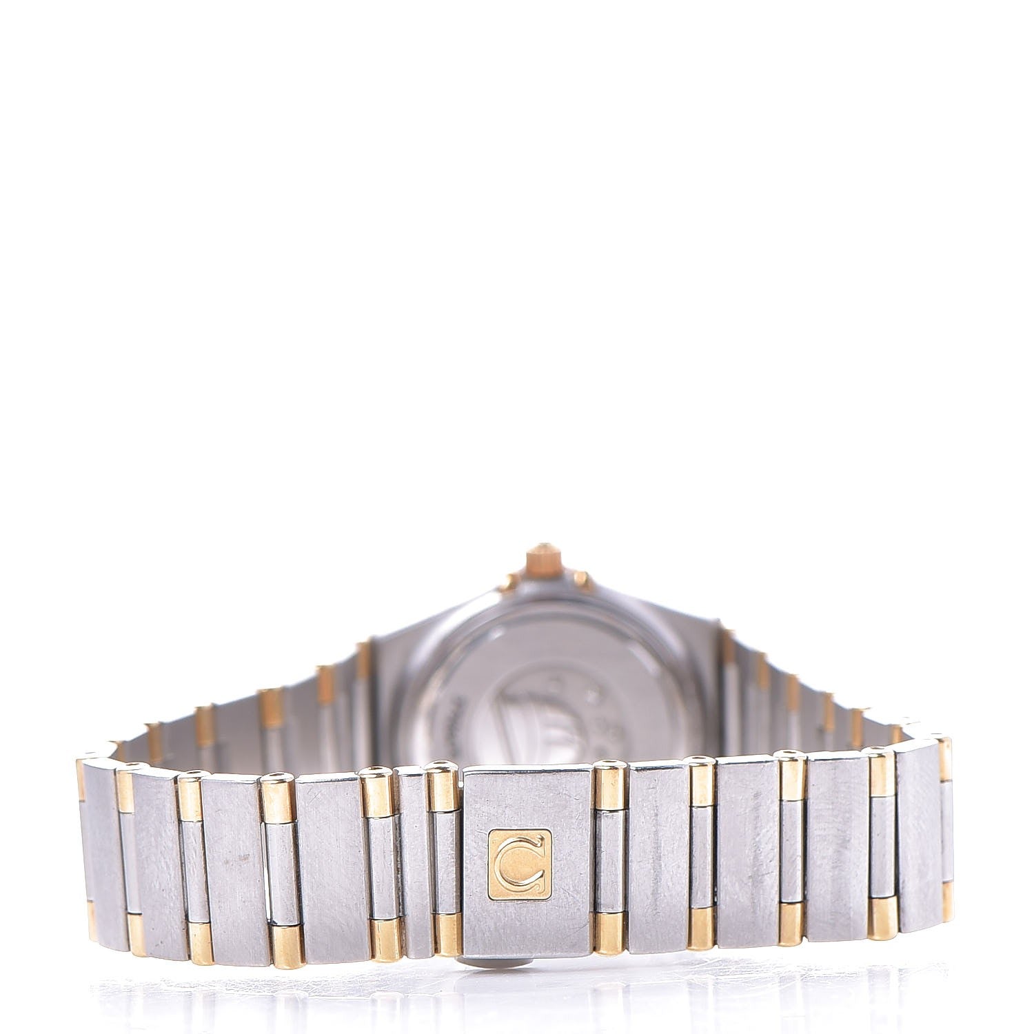 Omega Stainless Steel 18K Yellow Gold 22mm Constellation Quartz Watch Champagne 1262.10 4 of 6