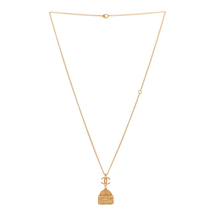 Chanel Metal CC Rue Cambon Necklace Necklace Gold 3 of 6