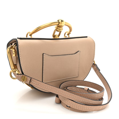 Chloe Calfskin Small Nile Bracelet Minaudiere Bag Biscotti Beige 3 of 11