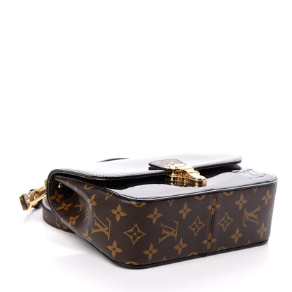 Louis Vuitton Patent Calfskin Monogram Cherrywood BB Black 4 of 10