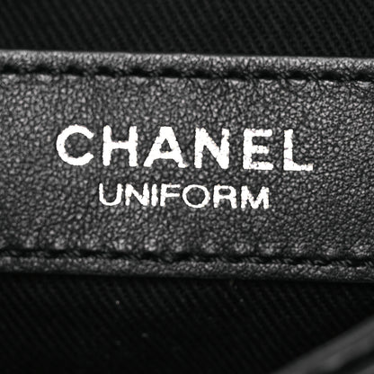 Chanel Lambskin Quilted Crossbody Bag Black 7 of 13