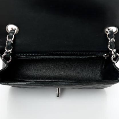 Chanel Lambskin Quilted Mini Rectangular Flap Black 5 of 11