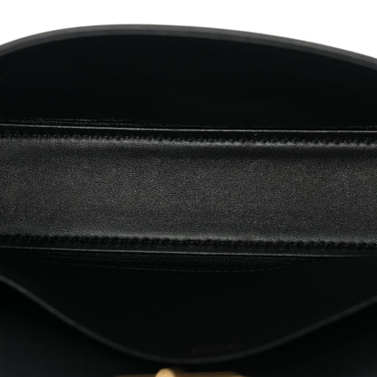 Celine Shiny Calfskin Triomphe Shoulder Bag Black 5 of 12