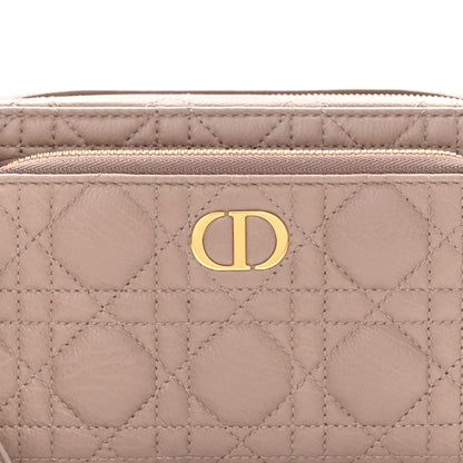 Christian Dior Supple Calfskin Caro Double Pouch Warm Taupe 8 of 10