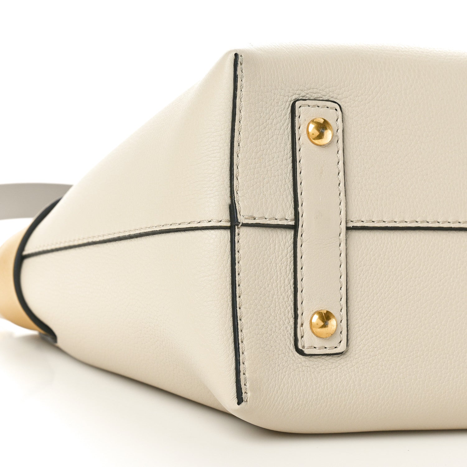 Burberry Soft Grain Calfskin Small Belt Bag Limestone Yellow 8 of 10