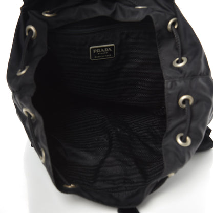 Prada Nylon Vela Medium Backpack Black 5 of 15